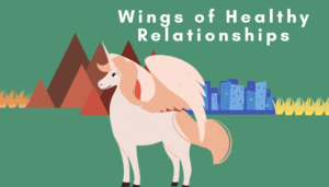 wings of healthy relationships unicorn